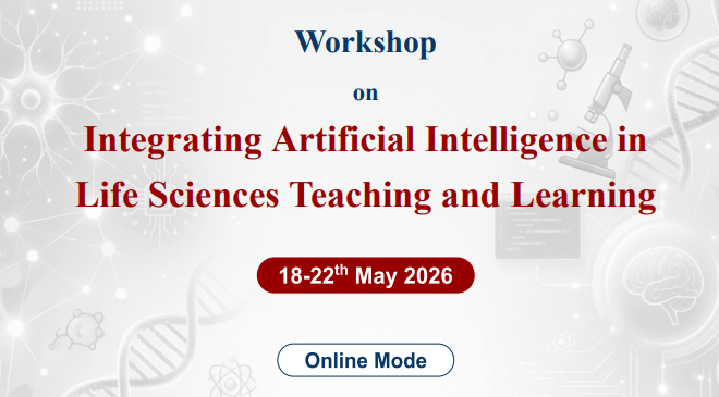 Workshop on Integrating Artificial Intelligence in Life Sciences Teaching and Learning